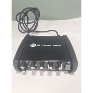 Sterling SHA4 4 Channel Headphone Amplifier Splitter Audio Mixer Tested